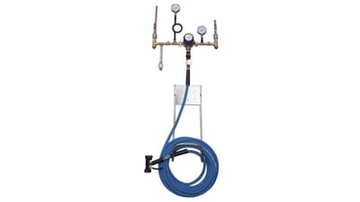 Hosedown stations